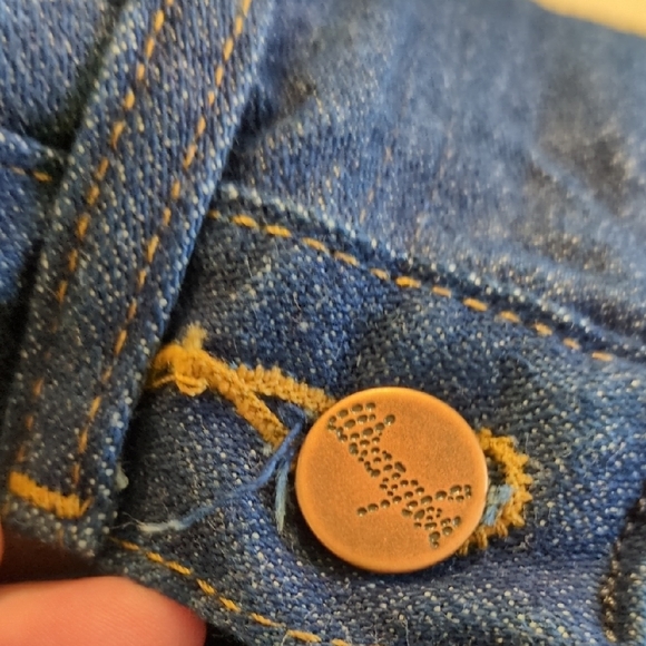 Halloween 🎃 Cowboy 🤠- Woody - Wrangler Men's Dark Blue Straight Jeans 29 X 32 - Picture 8 of 10